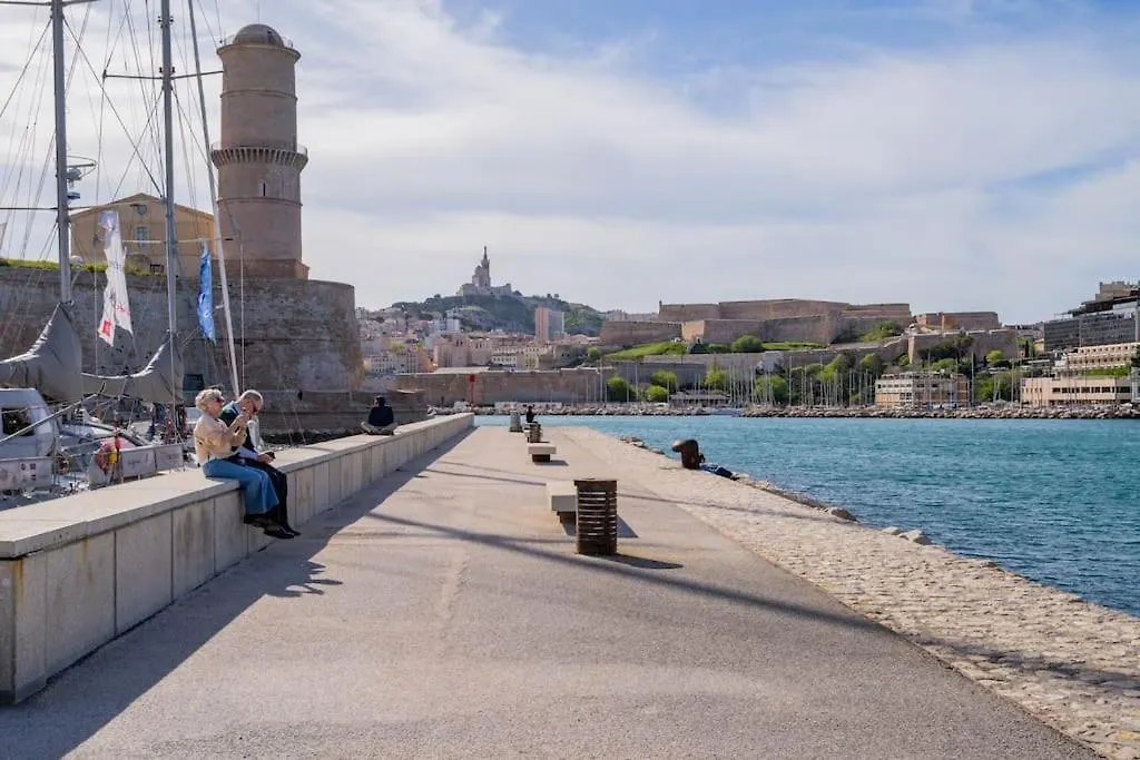 Chez Ninette, Le Vieux-Port A 2 Minutes A Pied Apartment Marseille